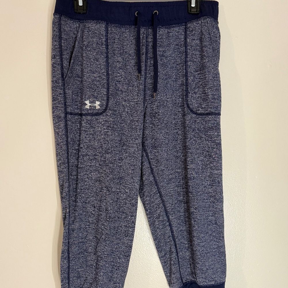 Under Armour Navy Blue Capri Joggers